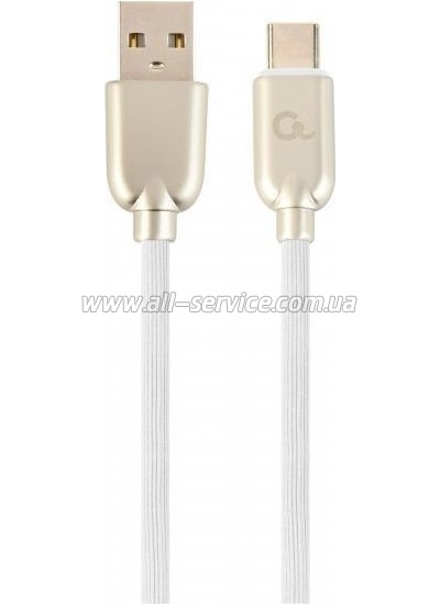 ���� ������ USB 2.0 AM to USB-C 1.0m Cablexpert (CC-USB2R-AMCM-1M-W)