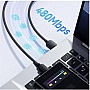 ���� ������ USB 2.0 AM to USB-C 1.0m 100W white Essager (EXC7A-WL02-P)