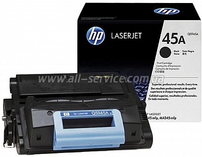 Картридж оригинальный с заправкой Q5945A HP LJ M4345 Картридж оригинальный с заправкой Q5945A HP LJ M4345