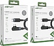 ���� ������ USB-C to USB-C 2.0m 5A 100W nylon C5-03 black Acefast (6974316281016)