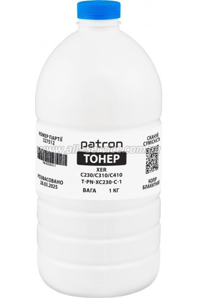 ����� Patron Xerox C230/ C310/ C410 ����� 1�� Cyan (PN-XC230-C-1)