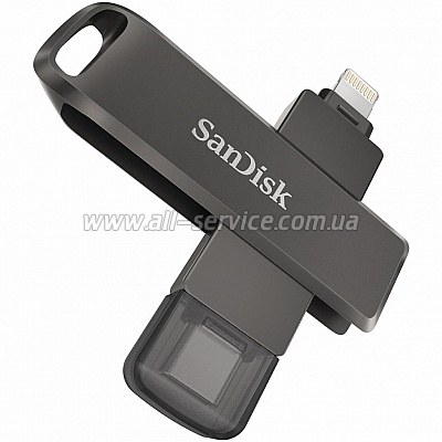  SanDisk 128GB iXpand Drive Luxe USB Type-C /Lightning Apple (SDIX70N-128G-GN6NE)