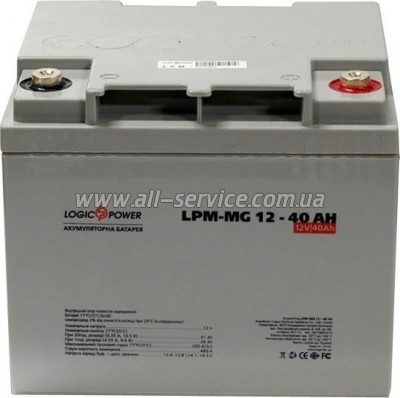 ������� � ��� LogicPower LPM MG 12V 40Ah (3874)