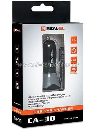 �������� ������� REAL-EL CA-30 black (EL123160011)