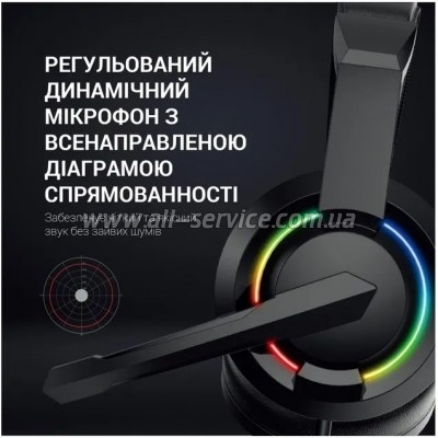  GamePro HS299 RGB Black (HS299)