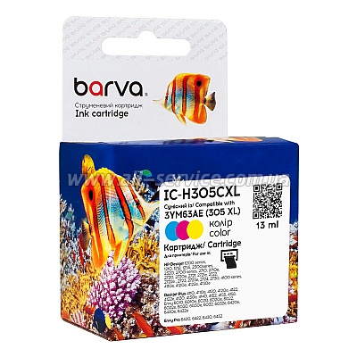  Barva HP 305XL color/ 3YM63AE (IC-H305CXL)