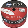  DVD HP DVD-R 4.7GB 16X IJ PRINT 50 (69302/DME00070WIP-3)