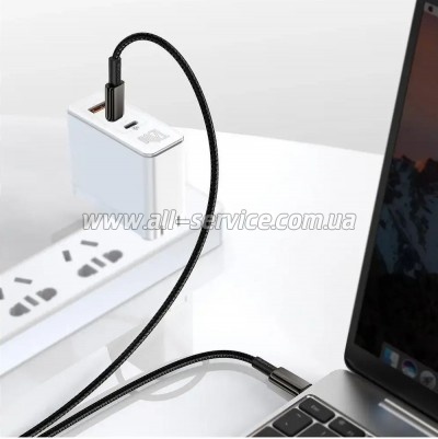 ���� ������ USB-C to USB-C 1.0m 100W black Baseus (CATWJ-01)