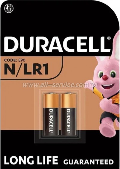 ��������� Duracell LR1/ E90/ 4001/ AM5/ MN9100 N 1.5V 2��. (5007465)