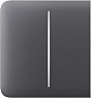   Ajax SideButton /2-gang graphite