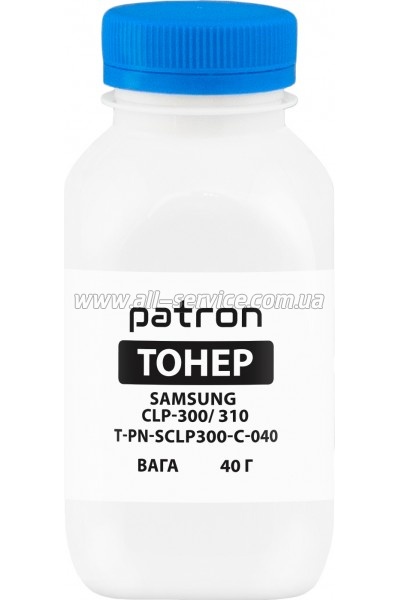 ����� Patron Samsung CLP-300/ CLP-310 ����� 40� Cyan (PN-SCLP300-C-040)
