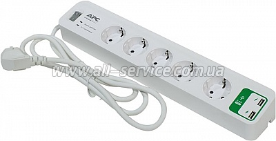   APC Essential SurgeArrest 5 outlets + 2 USB (PM5U-RS)