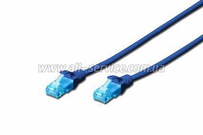   DIGITUS CAT 5e UTP, 1, AWG 26/7, CCA, PVC (DK-1512-010/B) blue