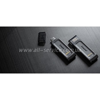  Kingston 256GB DataTraveller 70 USB 3.2 / Type-C (DT70/256GB)