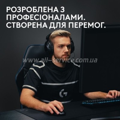  Logitech G Pro X Superlight 2 Lightspeed Wireless Black (910-006630)