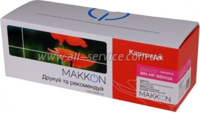 �������� Makkon HP CLJ CP1215/ CP1515/ CM1312 ������ CB543A Magenta (MN-HP-SB543A)