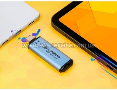  SSD USB Type-C 1TB ESD300 Transcend (TS1TESD300C)