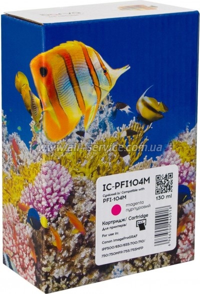 �������� Barva Canon PFI-104M / 3631B001 magenta (IC-PFI104M)