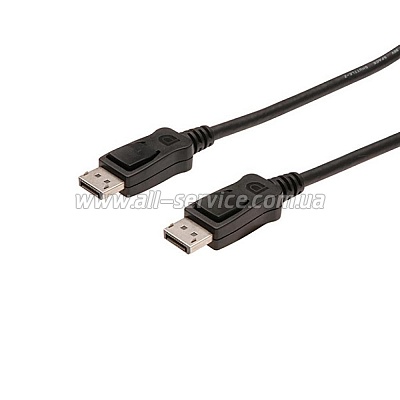 Кабель ASSMANN DisplayPort AM/AM black (AK-340103-020-S)