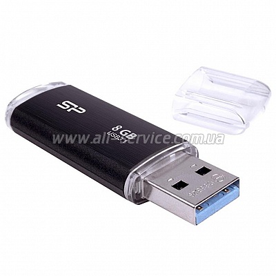  Silicon Power 64GB USB 3.0 Blaze B02 Black (SP064GBUF3B02V1K)
