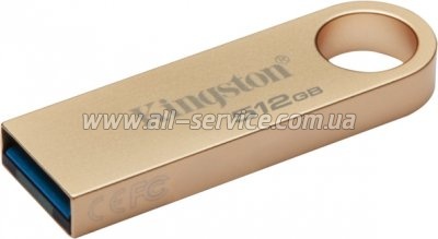  Kingston 512GB DataTraveler SE9 G3 Gold USB 3.2 (DTSE9G3/512GB)