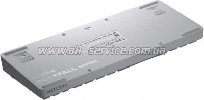  Hator Rockfall 3 Mecha TKL QMK/VIA Orange Wireless White (HTK851UA)