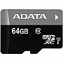  64GB ADATA MICROSDXC UHS-I CLASS10 (AUSDX64GUICL10-R)