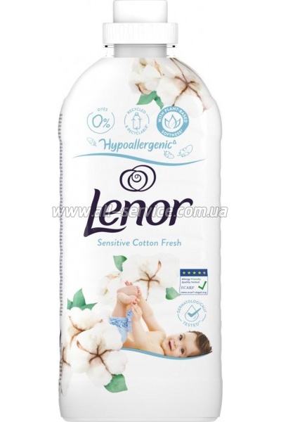 Кондиционер для белья Lenor Для чувствительной кожи Свежесть хлопка 1200 мл (8006540889619) Кондиционер для белья Lenor Для чувствительной кожи Свежесть хлопка 1200 мл (8006540889619)