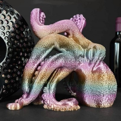������� ��� 3D-�������� AzureFilm PLA SILK 1,75mm 1kg Rainbow Tropicana (FL171-2463)