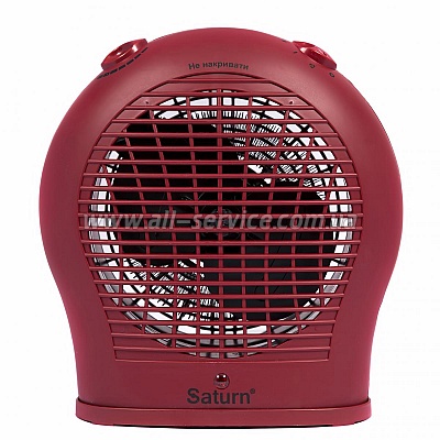 Тепловентилятор Saturn ST-HT7645K Red Тепловентилятор Saturn ST-HT7645K Red