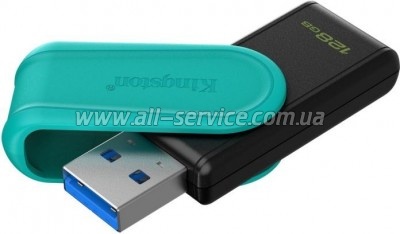  Kingston 128GB DataTraveler Exodia S Black/Turquoise USB 3.2 (DTXS/128GB)