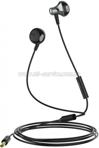  ColorWay Slim 3.5 mm Wired Earphone Blast 1 Black (CW-WD01BK)
