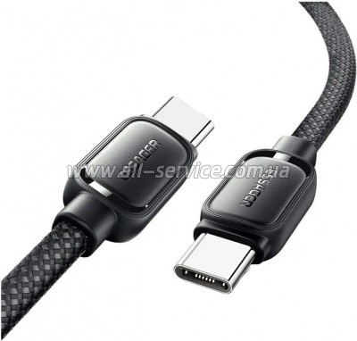 ���� ������ USB-C to USB-C 1.0m 100W black Essager (EXCTT1-TD01-P)