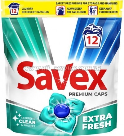    Savex Premium Caps Extra Fresh 12 . (3800024046834)