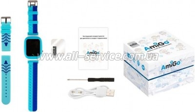 �����-���� Amigo GO004 Splashproof Camera+LED Blue (746403)