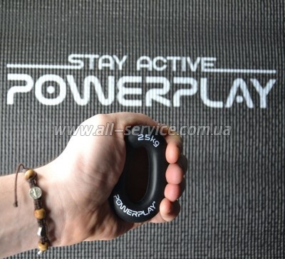  PowerPlay PP-4324 Hand Grip Ring Hard 25   (PP_4324_25kg)