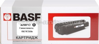 �����-�������� BASF OKI MC363dn ������ 46508712 Black (BASF-KT-46508712)