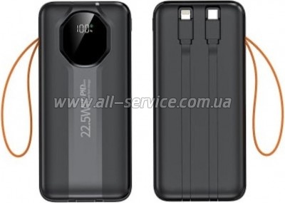 ������� ������������� XoKo 30000mAh PD 22,5W black (WK-CK-018)