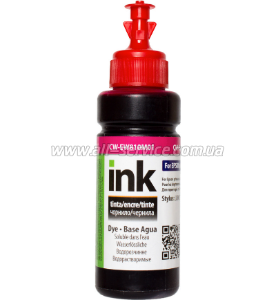  ColorWay Epson 673 Epson L800/ 1800 100 Magenta (CW-EW810M01)