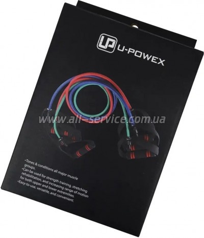  U-Powex Latex resistance tube 30LB Red 13.5 (UP_1001_30LB_Red)