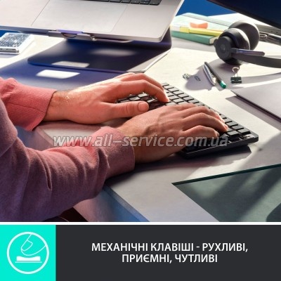  Logitech MX Mechanical Mini Illuminated UA Graphite (920-010782)
