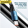 ���� ������ USB 2.0 AM to USB-C 2.0m 120W black Essager (EXC120-CGA01-P)