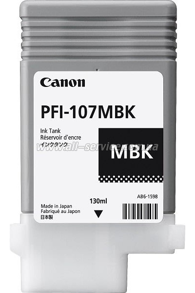 Картридж Canon PFI-107 imagePROGRAF IPF680/ 685 Matte Black (6704B001) Картридж Canon PFI-107 imagePROGRAF IPF680/ 685 Matte Black (6704B001)