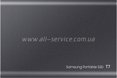 SSD  Samsung T7 2TB USB 3.2 GEN.2 GRAY (MU-PC2T0T/WW)