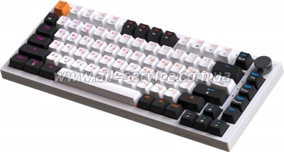 GamePro MK160W Hot-Swap Red Swich RGB USB UA White (MK160W)