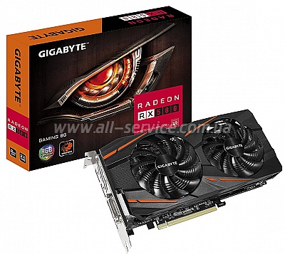  GIGABYTE AMD RX580 8GB GDDR5 (GV-RX580GAMING-8GD)