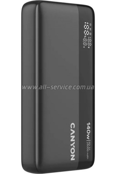������� ������������� Canyon PB-240 25000mAh, PD3.1/ 140W (CNS-CPB240)