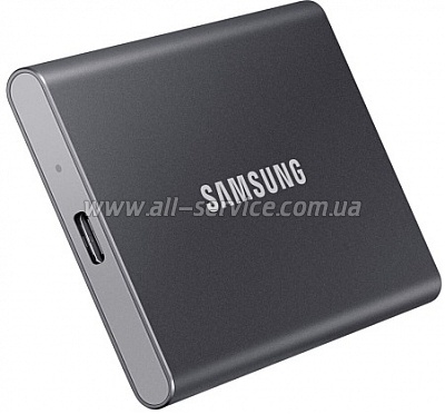 SSD  USB 1TB Samsung T7 Touch Titan Gray (MU-PC1T0T/WW)
