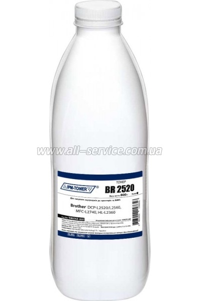 Тонер IPM Brother DCP-L2520/ L2560/ MFC-L2740/ HL-L2360 бутль 800г (TDBSTAR-800) Тонер IPM Brother DCP-L2520/ L2560/ MFC-L2740/ HL-L2360 бутль 800г (TDBSTAR-800)