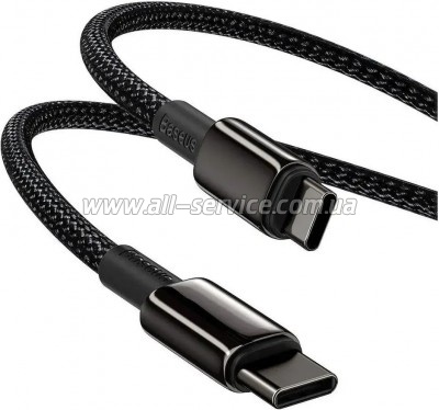 ���� ������ USB-C to USB-C 1.0m 100W black Baseus (CATWJ-01)